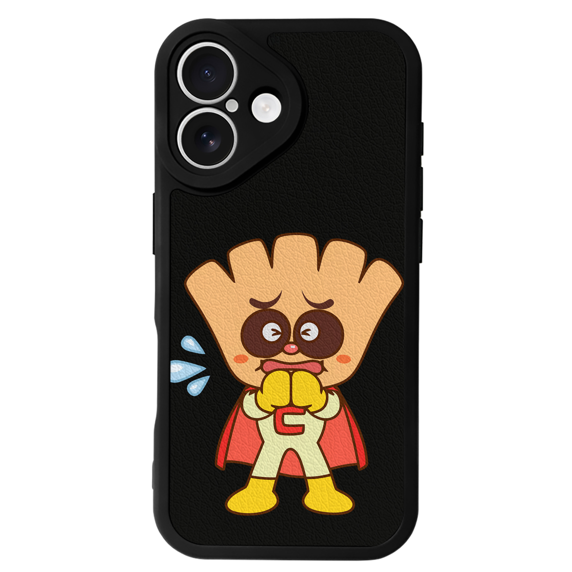 （画像用） アンパンマン Anpanman 【iPhone 16シリーズ対応】シリコンスマホケース（レザー調） 材質：シリコン